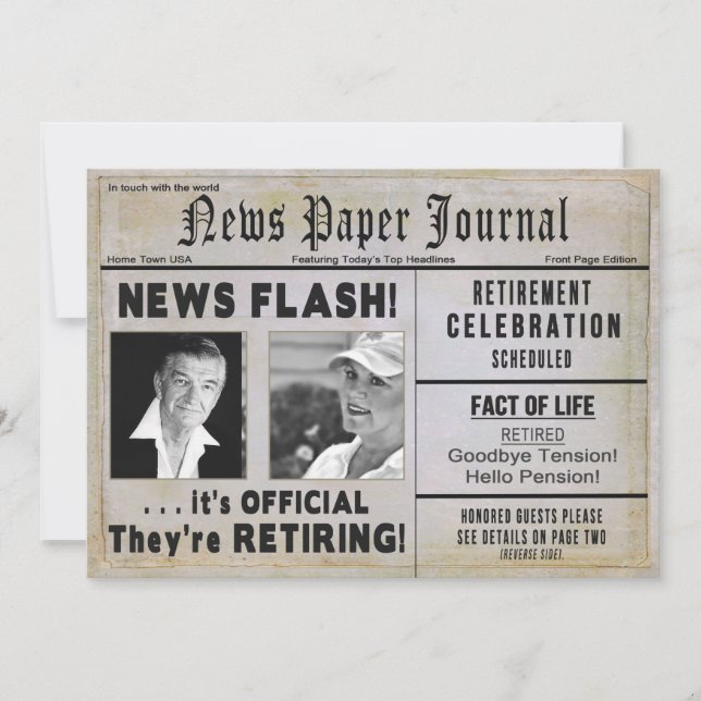 Invitation ILS RETIRENT L'Invitation (2) PHOTOS / JOURNAL (Devant)