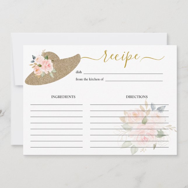 Invitation Ils sont fermés à la Fête des mariées Altar Recett (Devant)