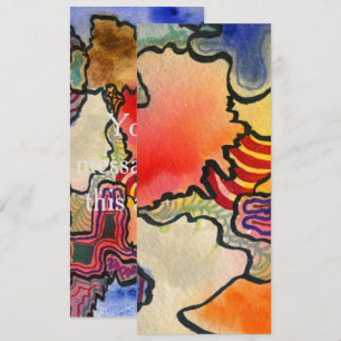 Invitation Image libre du cool abstrait et des cellules de co
