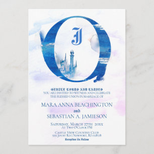 Invitation *~* Imaginaire Fairy Tale Medieval Castle Mariage