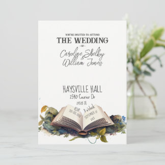 Invitation Imaginaire Livre Fairytale Whimsical Magique Uniqu