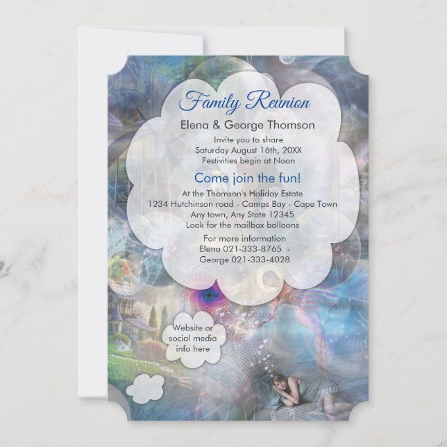 Invitation Imaginaire Phantasmagoria (Devant)