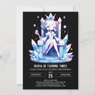 Invitation Imaginaire Sweet Princess Anniversaire