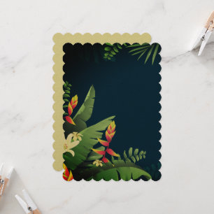 Invitation Impression hawaïenne