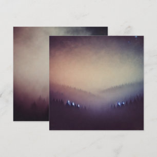 Invitation Imprimable Bouchon Ombre Automne Dusky Morning