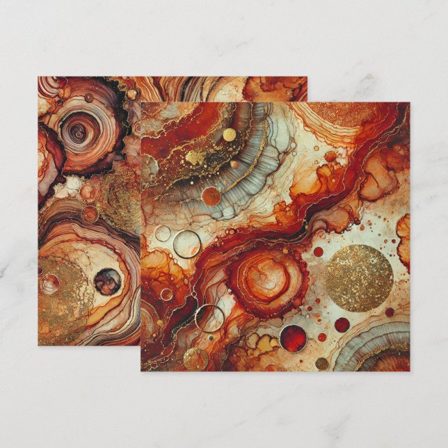 Invitation Imprimable Citrouille Spice Alcohol Enk Scrapbook (Devant / Derrière)