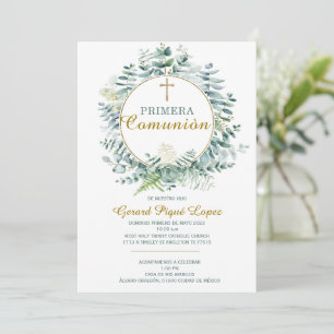 Invitation imprimable pour la première communion