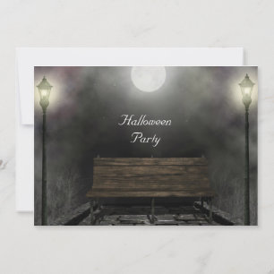 Invitation Indéviation de la partie Halloween sombre
