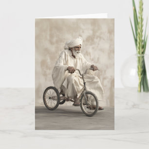 Invitation Indien Traditionnel Pédagogie Tricycle Vintage