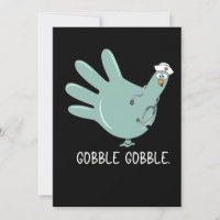 Infirmière Urgences Dinde Gobble Squad Infirmière