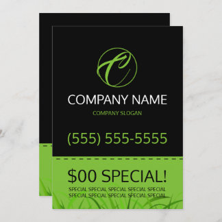 Invitation Insecte du soin 5x7 de pelouse