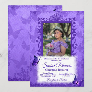 Invitation Installation de la Reine honorée de la frontière d