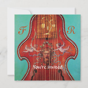 Invitation INSTRUMENT DE MUSIQUE ANTIQUE, LIRONE Musique de c