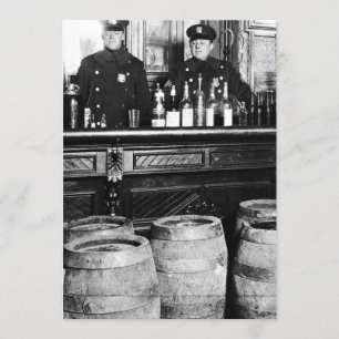Invitation Interdiction - Police Speakeasy Raid Bootlegger - 