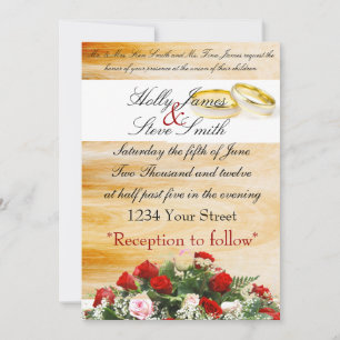 Invitation Invasion mariage 2