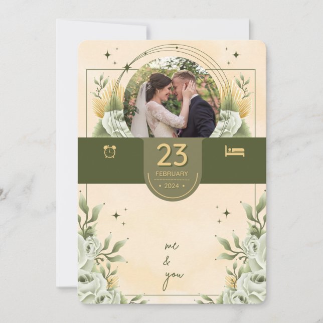 Invitation Invetion mariage (Devant)