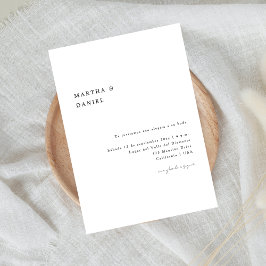 Invitation invitación de boda elegante | Mariage espagnol