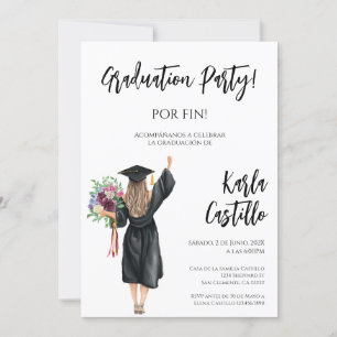 Invitation Invitacion de Graduacion
