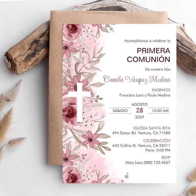 Invitation Invitacion de la communauté de Primera Première co (Créateur téléchargé)