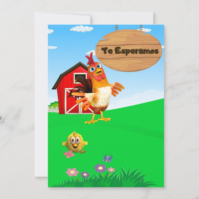 INVITATION INVITACION DE NIÑO (Dos)