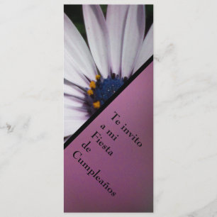 Invitation Invitación - fiesta Cumpleaños - Blanca de