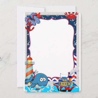 Invitation invitacion marinero