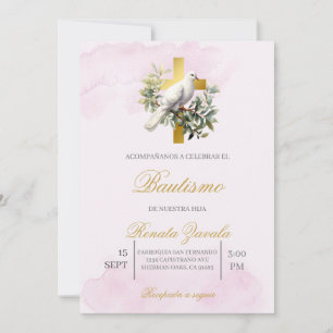 Invitation Invitación para bautismo