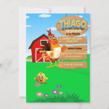 INVITACION PARA NIÑO "Bartolito'