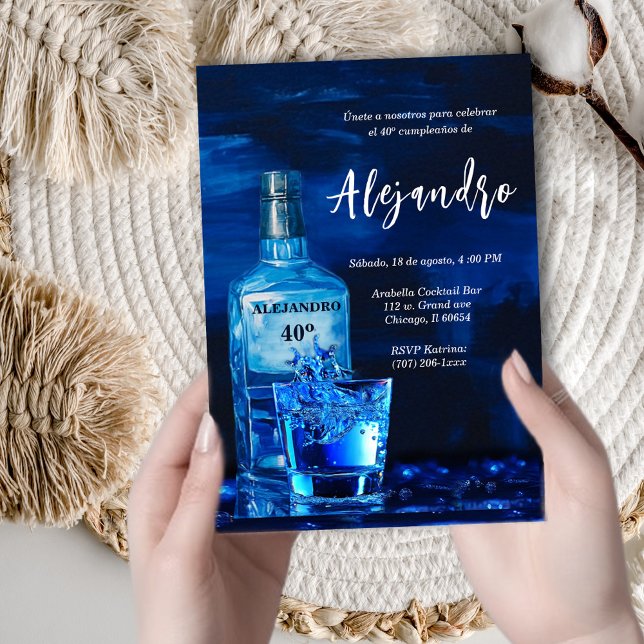 Invitation Invitaciones Personalizadas Modernas Para Hombre (Créateur téléchargé)