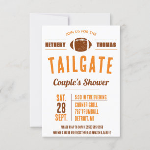 Invitation Invitat de Fête des mariées des couples sur mesure