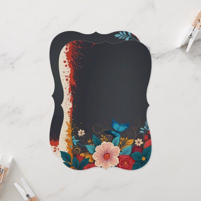 Invitation InvitationDeMariage (Devant/Arrière en situation)