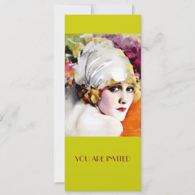 Invitation Invitations, anna nilsson sur le stock métallique  (Devant)