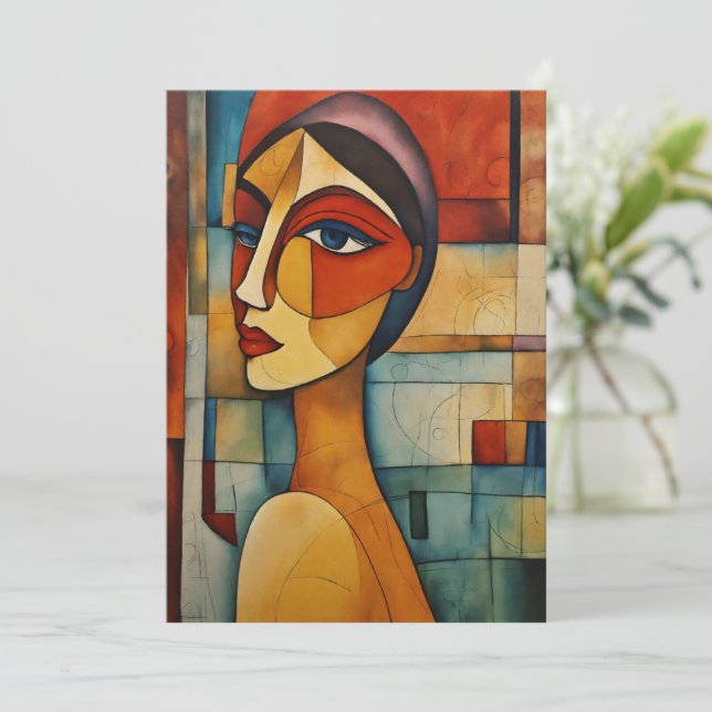 Invitation "Invitations artistiques inspirés par Modigliani" (Debout devant)