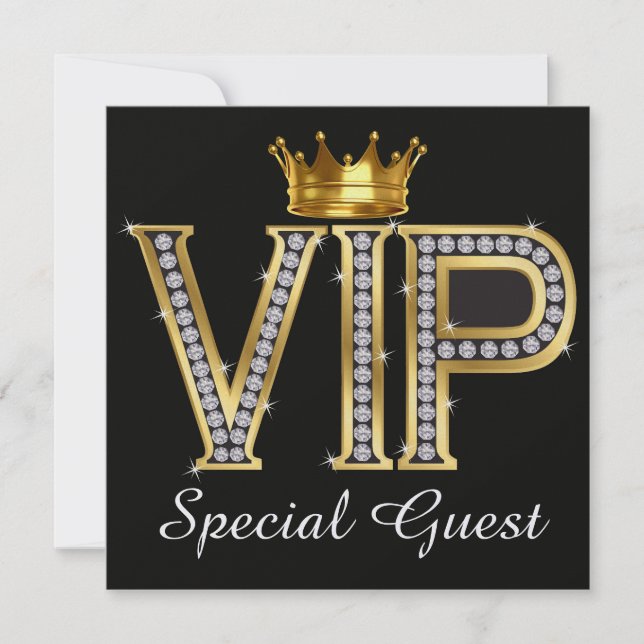 Invitation Invité spécial VIP - SRF (Devant)