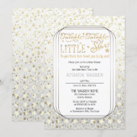 Iridescente Twinkle Twinkle Little Star Baby showe
