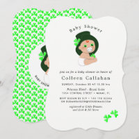 Irish Baby Leprechaun Lucky Shamrock Baby shower