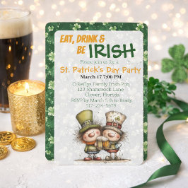 Invitation Irish‑Inspired St. Patrick’s Day Party
