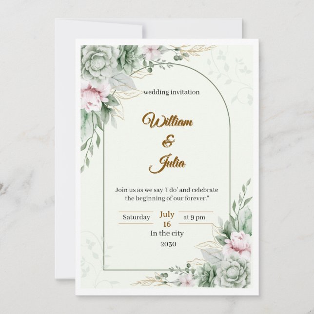 Invitation is translated as "Invitation" in French (Devant)