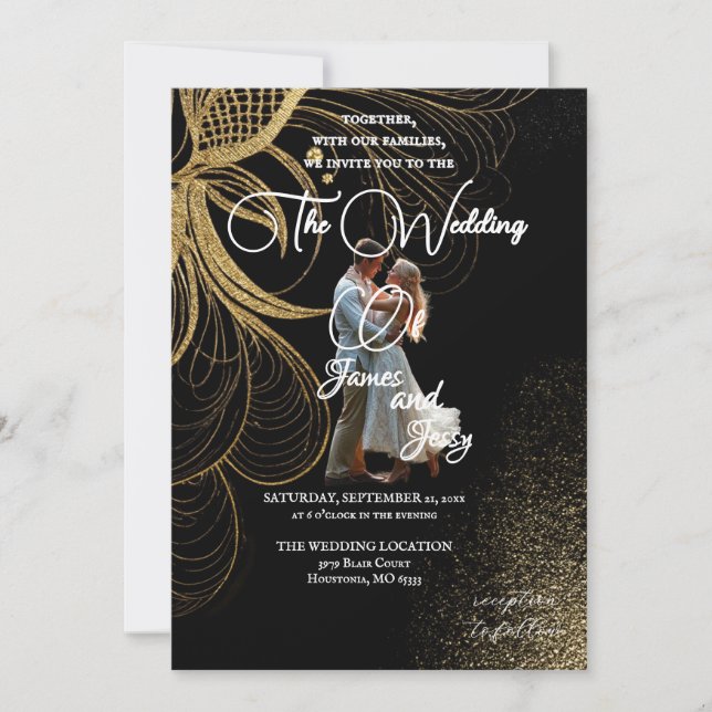 Invitation is translated to "Invitation" in French (Devant)