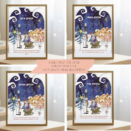 Invitation It Takes a Village Universal Sign Suite TEMPLATE