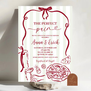 Invitation Italie Capriceuse Le Couple Parfait Baby Shower