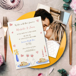 Invitation Italien Retro Whimsical Fun Main Draw Bow Photo