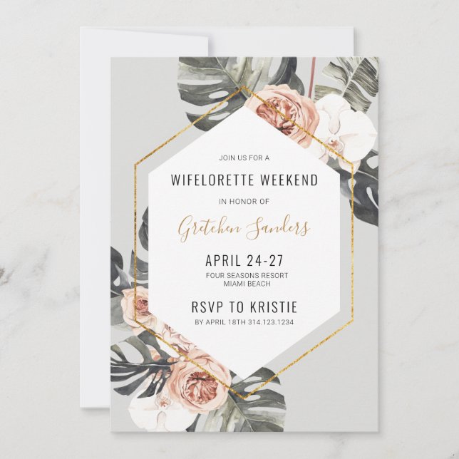 Invitation Itinéraire du week-end de la fête de la Wifelorett (Devant)