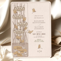 Ivoire Dragonfly Belle Epoque Art Nouveau Mariage