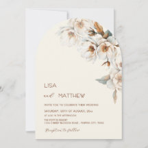 Ivory Terracotta Fleurs Mariage Casual