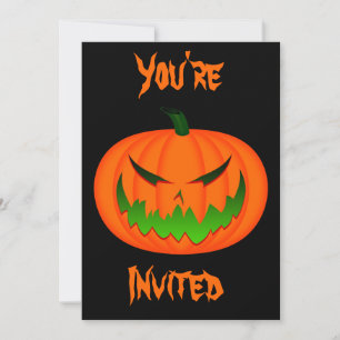 Invitation Jack O' Lantern II
