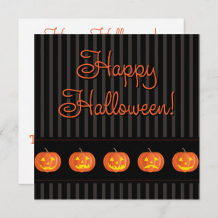Invitation Jack O'Lanterns !