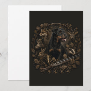 Invitation Jagdterrier- Chien de chasse
