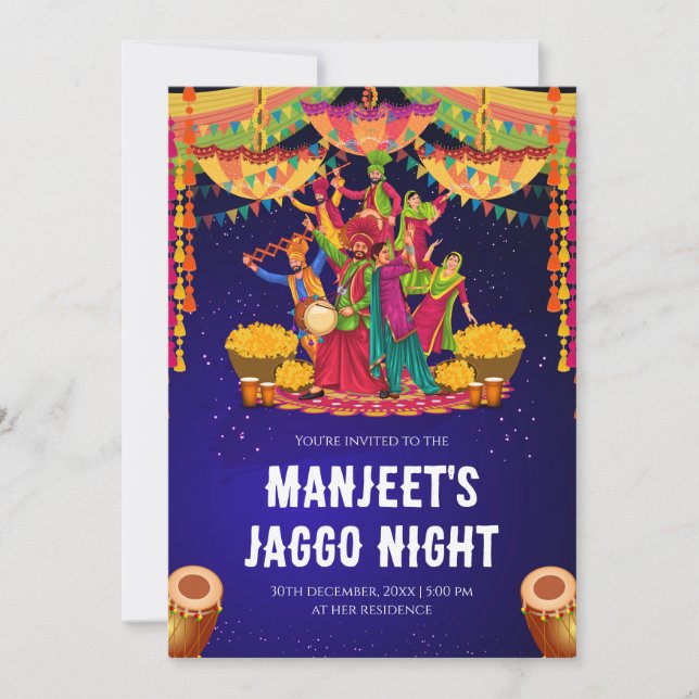 Invitation Jaggo invite Jago à une invitation, Jago invite (Devant)