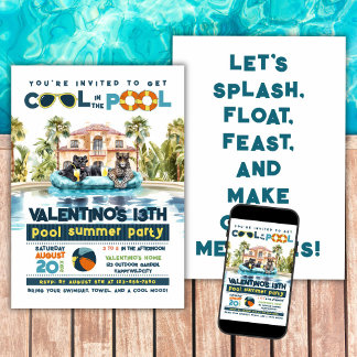 Invitation Jaguars Pool